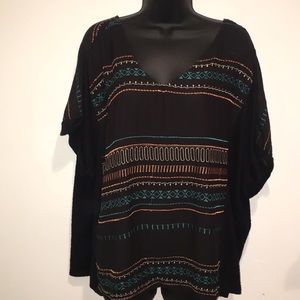 BY TOGETHER- EMBROIDERED TOP